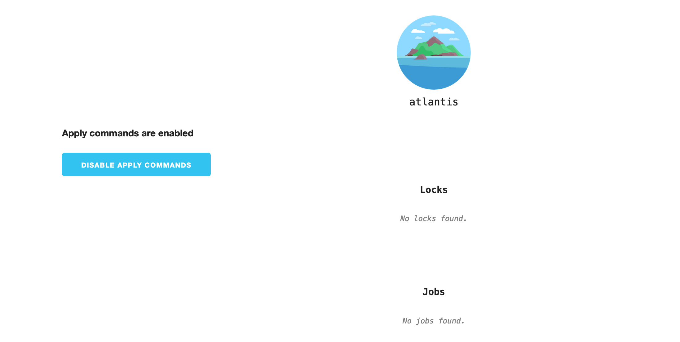 atlantis webpage